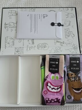 Disney Stance Pixar Fest Exclusive Socks - L -Set of 2